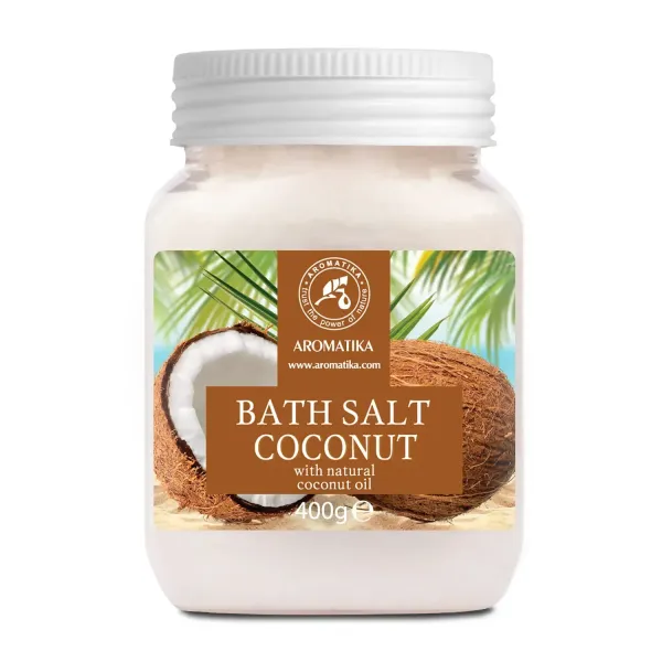 Набір солей для ванн «Моной де Таїті», «Кокос», «Ваніль» 3 шт x 400 г Ароматика