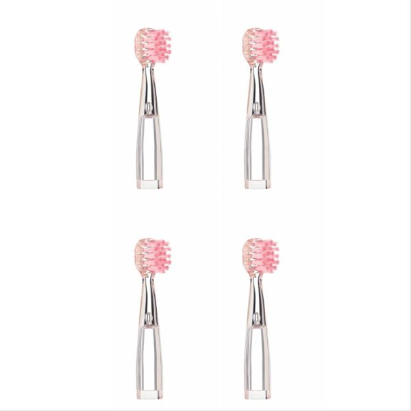 Насадки для дитячої зубної щітки MEDICA+ Kidsbrush 2.0 pink (4 шт )  Насадки для дитячої зубної щітки MEDICA+ Kidsbrush 2.0 pink (4 шт )