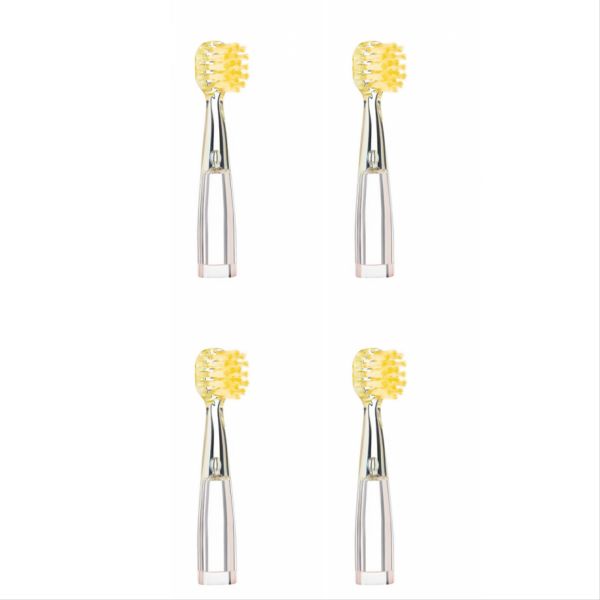 Насадки для дитячої зубної щітки MEDICA+ Kidsbrush 2.0 yellow (4 шт) Насадки для дитячої зубної щітки MEDICA+ Kidsbrush 2.0 yellow (4 шт)