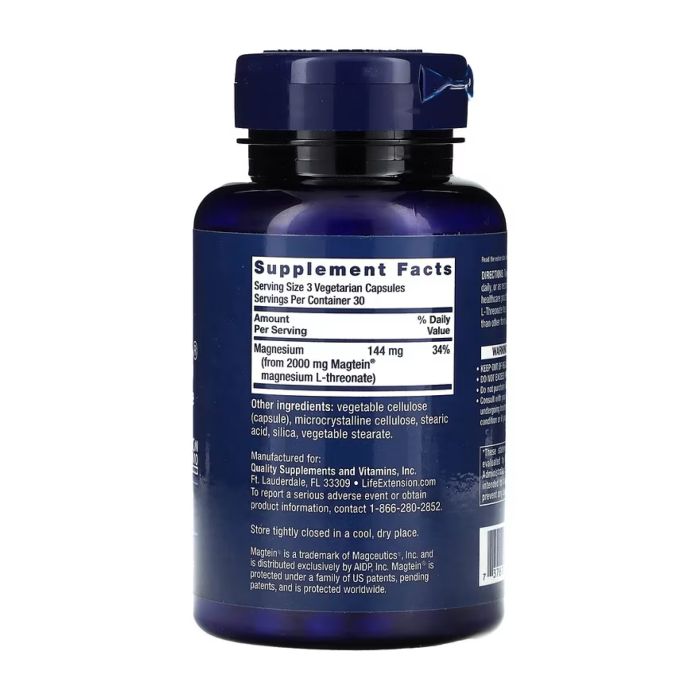 Neuro-Mag® Magnesium L-Threonate - 90 vcaps (Пошкоджена банка)