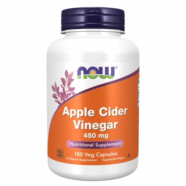 Apple Cider Vinegar 450 mg - 180 vcaps Apple Cider Vinegar 450 mg - 180 vcaps