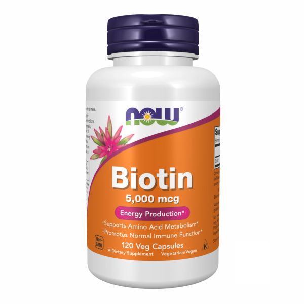 BIOTIN 5000mcg - 120 vcaps BIOTIN 5000mcg - 120 vcaps