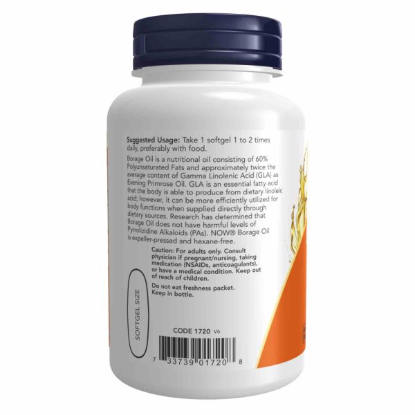 Borage Oil 1000mg - 60 sgels