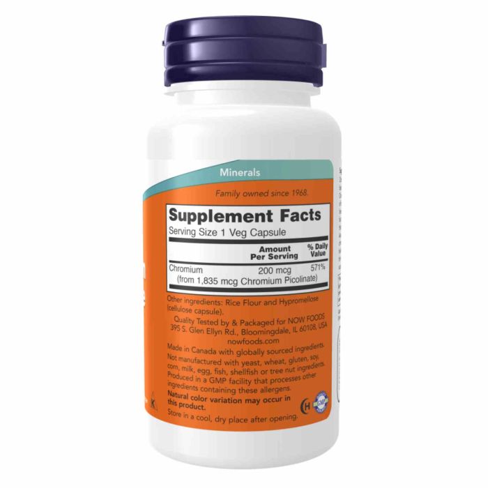 Chromium Picolinate - 100caps