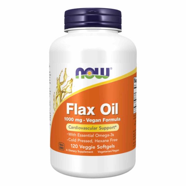 Flax Oil Org 1000mg - 120 vgels Flax Oil Org 1000mg - 120 vgels