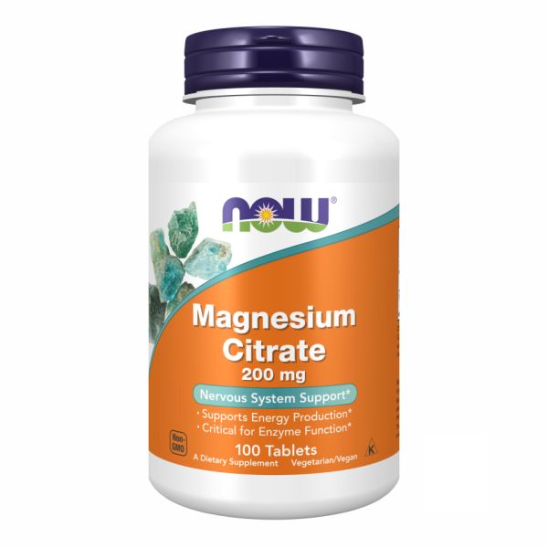 Magnesium Citrate 200mg - 100 tabs Magnesium Citrate 200mg - 100 tabs