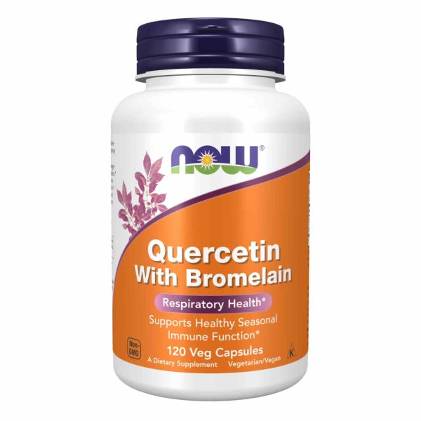 Quercetin with Bromelain - 120 vcaps Quercetin with Bromelain - 120 vcaps