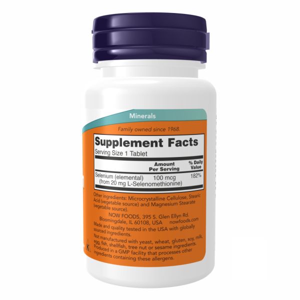 Selenium 100mcg - 250 Tabs