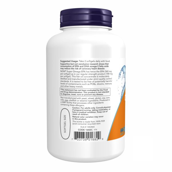 Super Omega EPA 1200mg – 240 Sgels