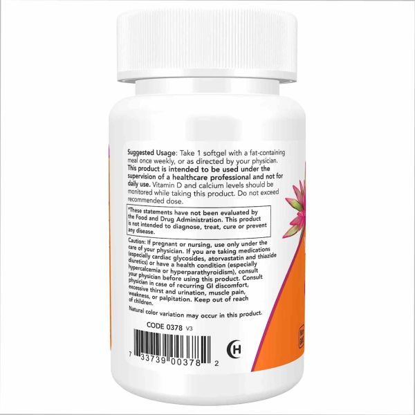 Vitamin D-3 50,000 IU - 50 softgels