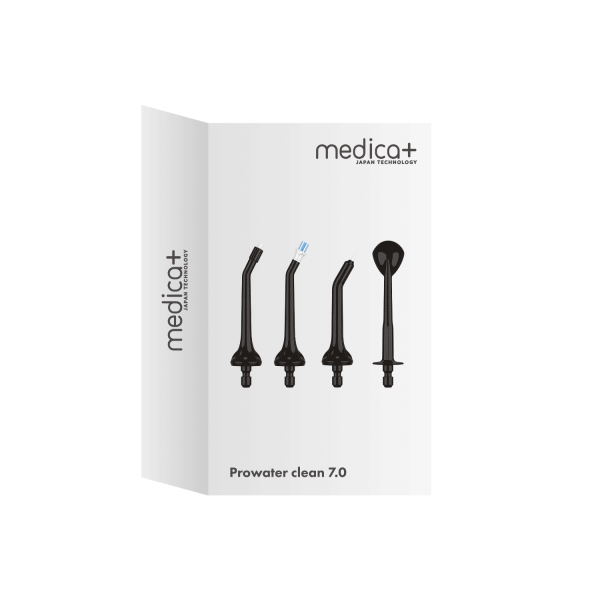 Набор наконечников для ирригатора Medica+ Prowater Clean 7.0  Набор наконечников для ирригатора Medica+ Prowater Clean 7.0
