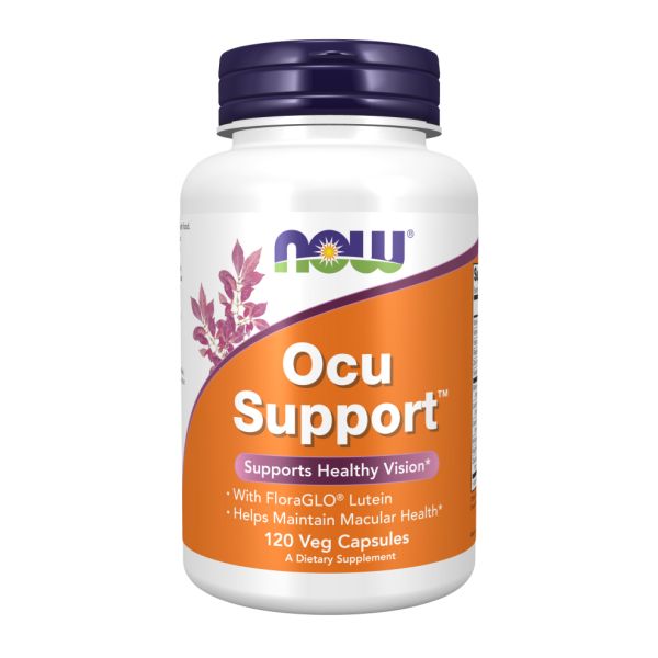 NOW Ocu Support – поддержка здоровья зрения с лютеином FloraGlo - 120 vcaps NOW Ocu Support – поддержка здоровья зрения с лютеином FloraGlo - 120 vcaps