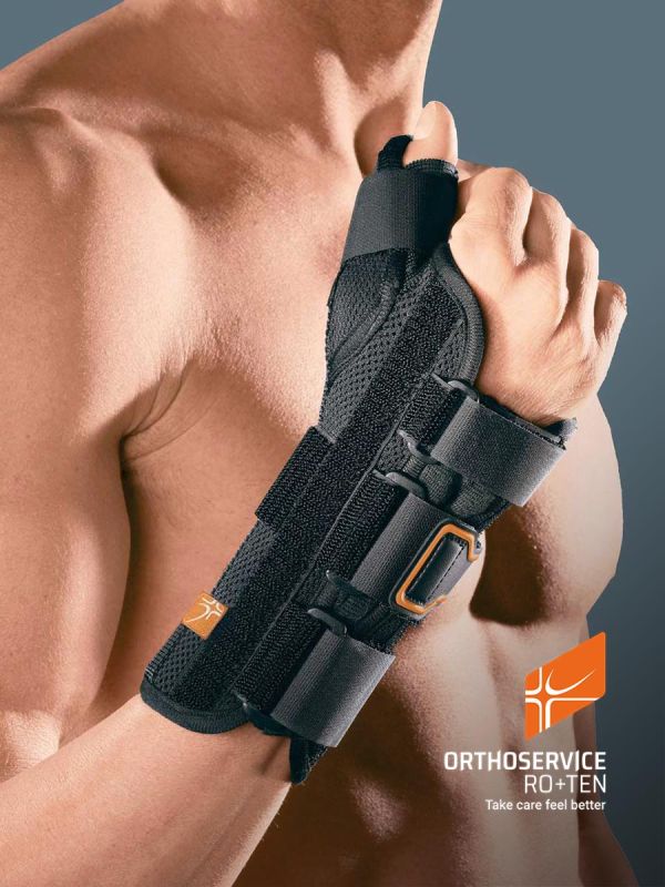 Ортез на лучезапястный сустав с пальцем, открытый PolFIT 17P1117, Orthoservice Ортез на лучезапястный сустав с пальцем, открытый PolFIT 17P1117, Orthoservice