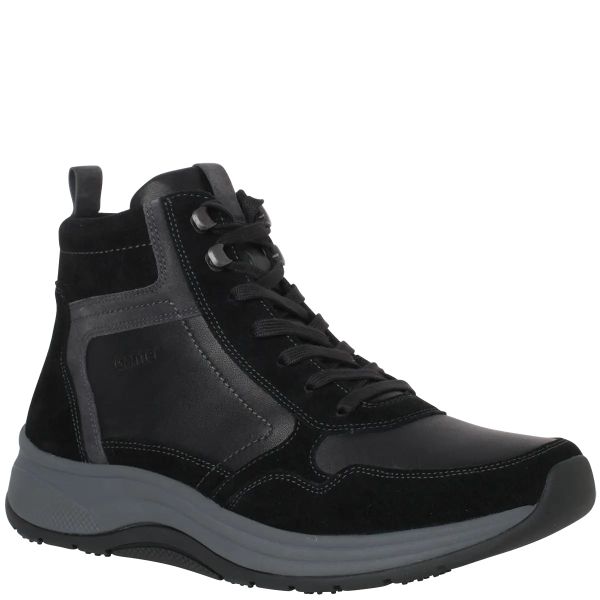 Ортопедичні черевики чоловічі High Flyer, чорний, 0-25 1970 0100, Ganter (Австрія)