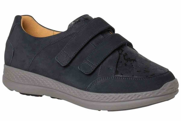 Женские полуботинки "KARLA Luisa" р 5,5/38,5 (т.синий)