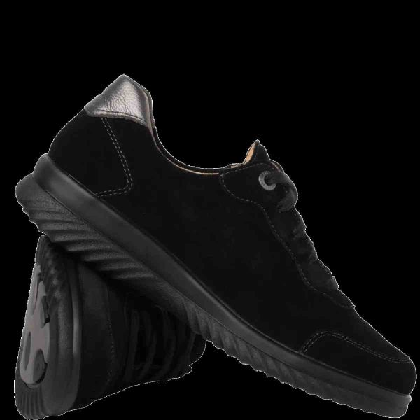 Ортопедические кроссовки женские Heike, черный (арт.8-20 4522 0100) Ganter (Австрия)