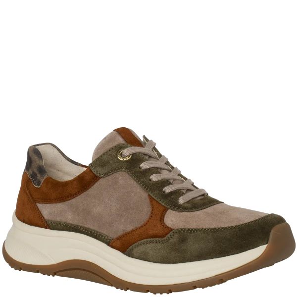 Ортопедичні кросівки жіночі High Flyer, хакі/мікс (арт. 0-20 1822 5399) Ganter (Австрія)