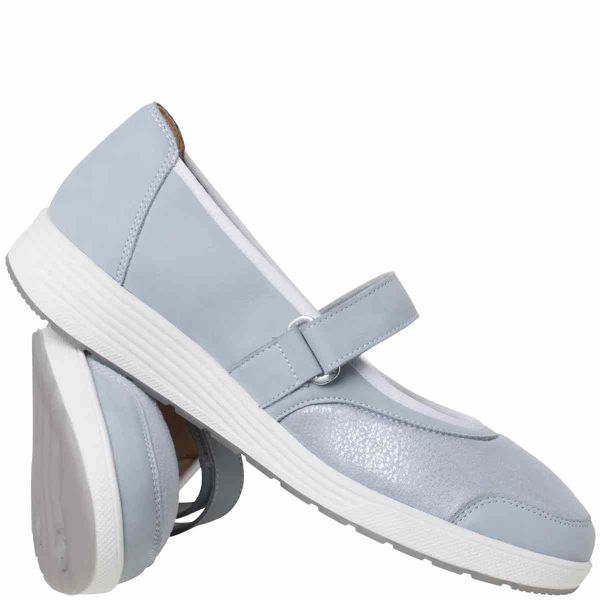 Ортопедические мокасины Klara, голубой (арт.9-20 8162 3300), Ganter (Австрия)