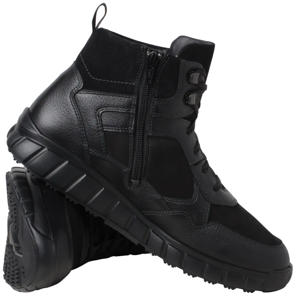 Ортопедичні чоловічі черевики зимові Evo Herren, чорний (арт.8-25 1377 0100) Ganter (Австрія)