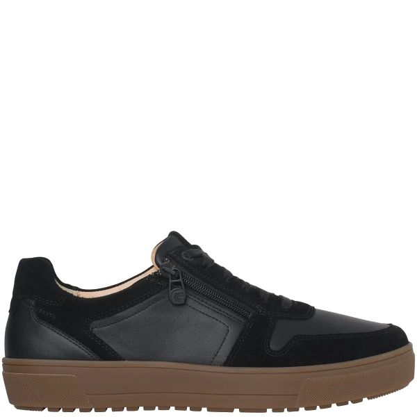 Ортопедичні чоловічі кеди Henning, чорний (арт.0-25 6910 0100) Ganter (Австрія)