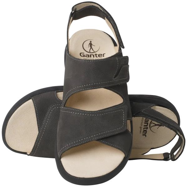 Ортопедические мужские сандалии Harry, темно серый (арт.9-25 7028 6200), Ganter (Австрия)
