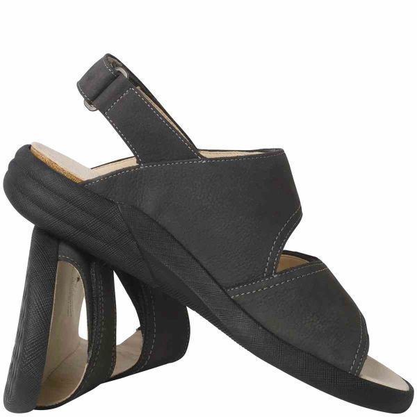 Ортопедические мужские сандалии Harry, темно серый (арт.9-25 7028 6200), Ganter (Австрия)