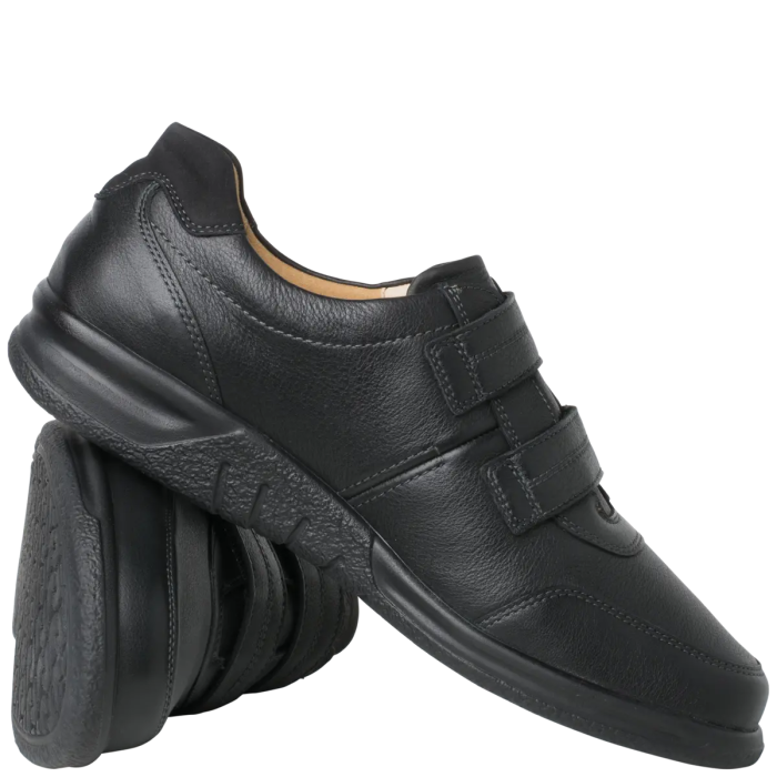 Ортопедичні чоловічі туфлі Kurt, чорний (8-25 6751 0100), Ganter (Австрія)