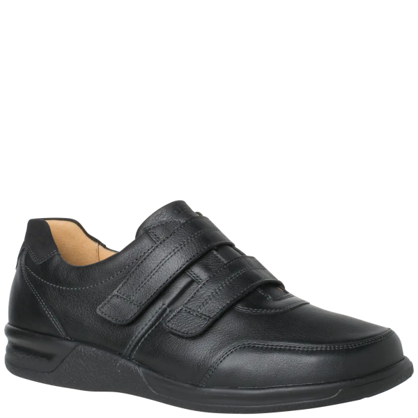 Ортопедичні чоловічі туфлі Kurt, чорний (8-25 6751 0100), Ganter (Австрія)