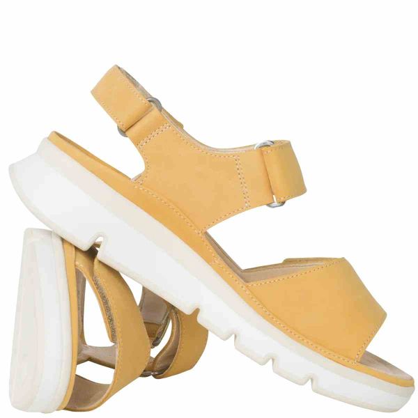 Ортопедические сандалии Gianna, желтый (арт.9-20 0612 9100), Ganter (Австрия)