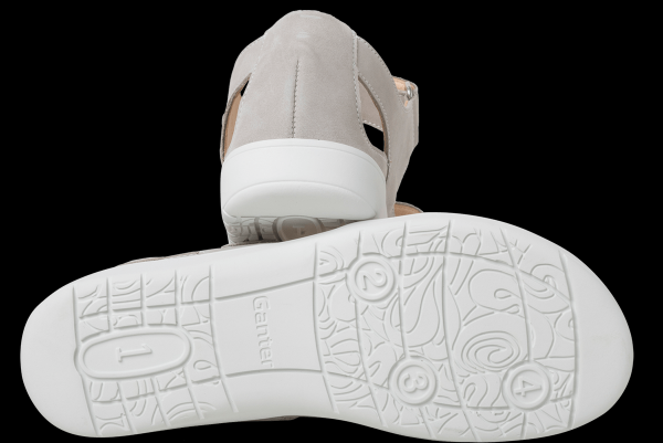 Ортопедические сандалии Gina, св.серый (арт. 9-20 0142 6700), Ganter (Австрия)