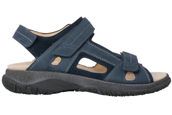 Ортопедичні сандалі Giovanni, т.синій/нубук, 5-25 7122 3732, Ganter (Австрія)