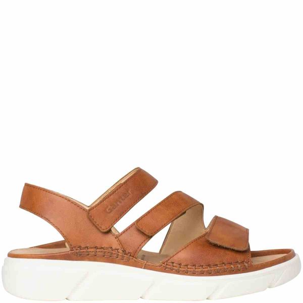 Ортопедические сандалии Halina, св.коричневый (арт.9-20 0471 2600), Ganter (Австрия)