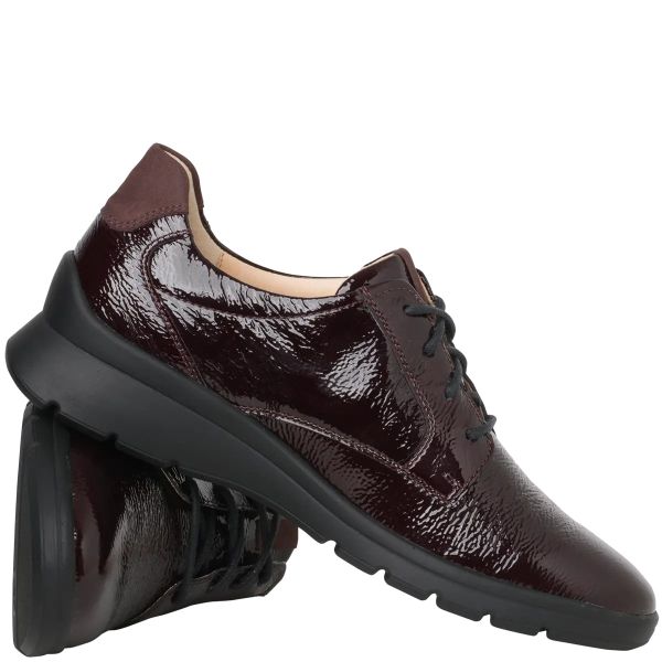 Ортопедичні туфлі жіночі Fara, бордовий (арт.0-20 5214 4200), Ganter (Австрія)