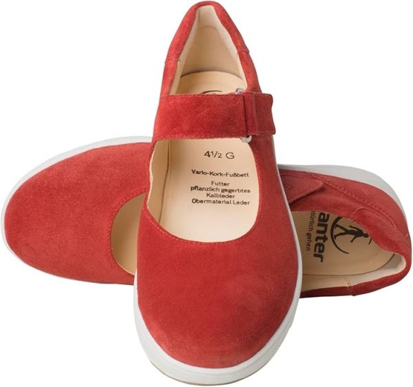 Ортопедичні туфлі жіночі Gerda, теракотовий (арт.9-20 8042 8100), Ganter (Австрія)