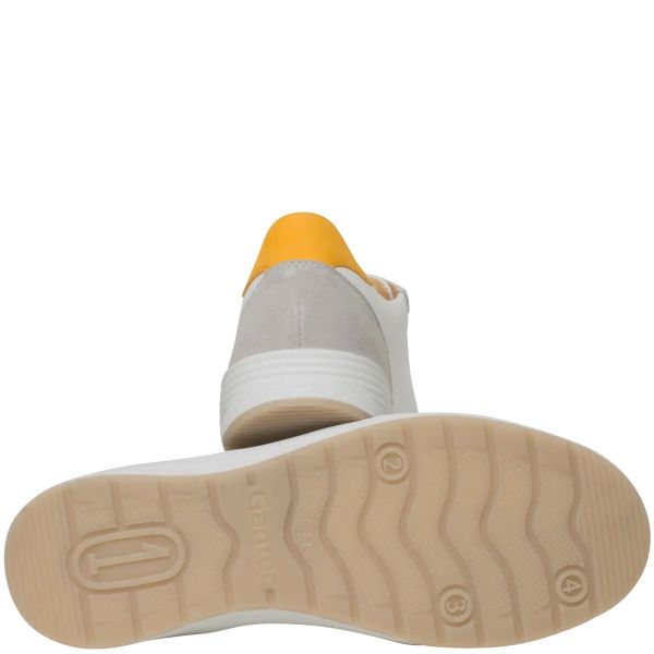 Ортопедические женские кроссовки Gerda, молочный/св.серый (арт.9-20 8011 0667), Ganter (Австрия)