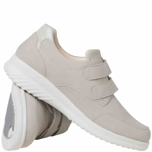 Ортопедические женские кроссовки Heike, св.серый, (арт. 9-20 4542 6700), Ganter (Австрия)