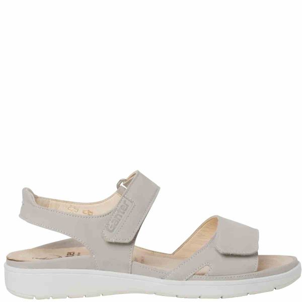Ортопедические женские сандалии Gina, св.серый (арт. 9-20 0122 6700), Ganter (Австрия)