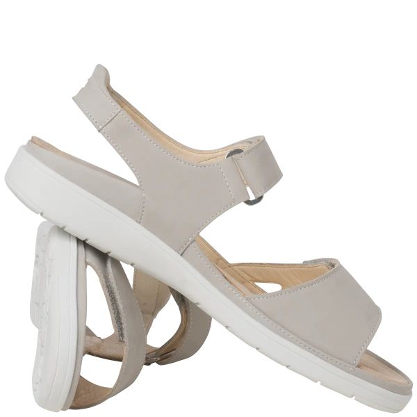 Ортопедические женские сандалии Gina, св.серый (арт. 9-20 0122 6700), Ganter (Австрия)