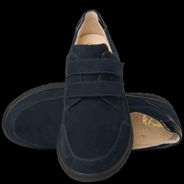 Ортопедичні жіночі туфлі Heike, т.синій/нубук (арт.8-20 4542 3000), Ganter (Австрія)