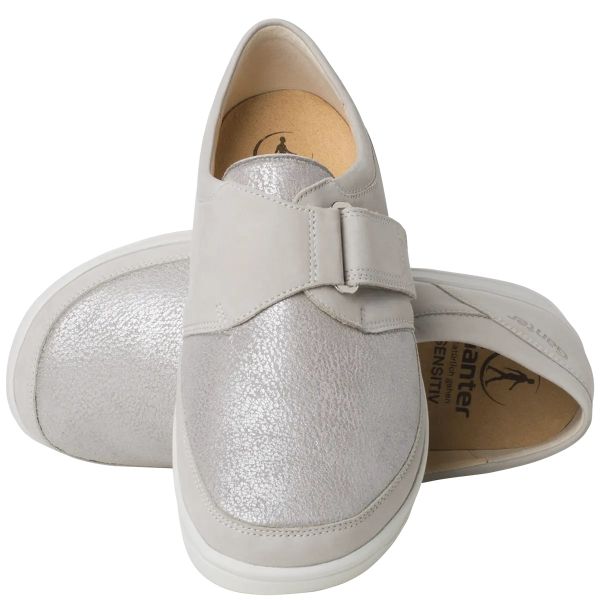 Ортопедичні жіночі туфлі Karin, світло-сірий (арт. 9-20 5732 6700), Ganter (Австрія)