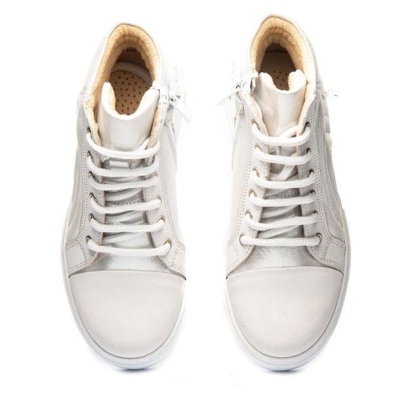 Черевики профілактичні дитячі, срібні (арт. LEO-1314), THEO LEO (Туреччина)