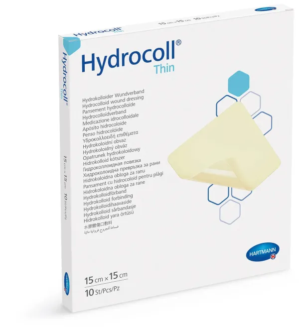 Пов’язка гідроколоїдна Hydrocoll® Thin / Гідроколл тін 15см х 15см 1шт Пов’язка гідроколоїдна Hydrocoll® Thin / Гідроколл тін 15см х 15см 1шт