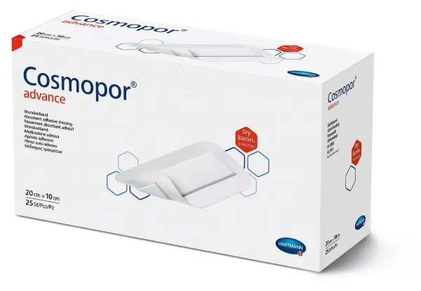 Повязка пластырная Cosmopor® advance / Космопор адванс 20см x 10см 1шт