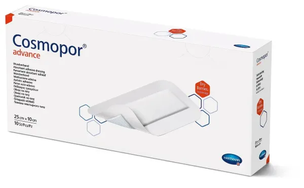 Повязка пластырная Cosmopor® advance / Космопор адванс 25см x 10см 1 шт