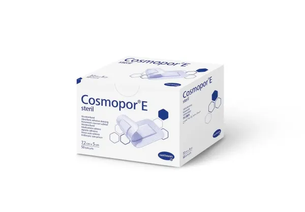 Повязка пластырная Cosmopor® E steril / Космопор Е стерил 7,2см x 5см 1шт