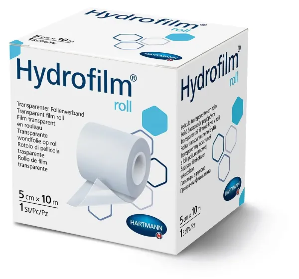 Повязка пленочная прозрачная Hydrofilm® Roll / Гидрофилм Ролл 5см х 10м 1шт Повязка пленочная прозрачная Hydrofilm® Roll / Гидрофилм Ролл 5см х 10м 1шт