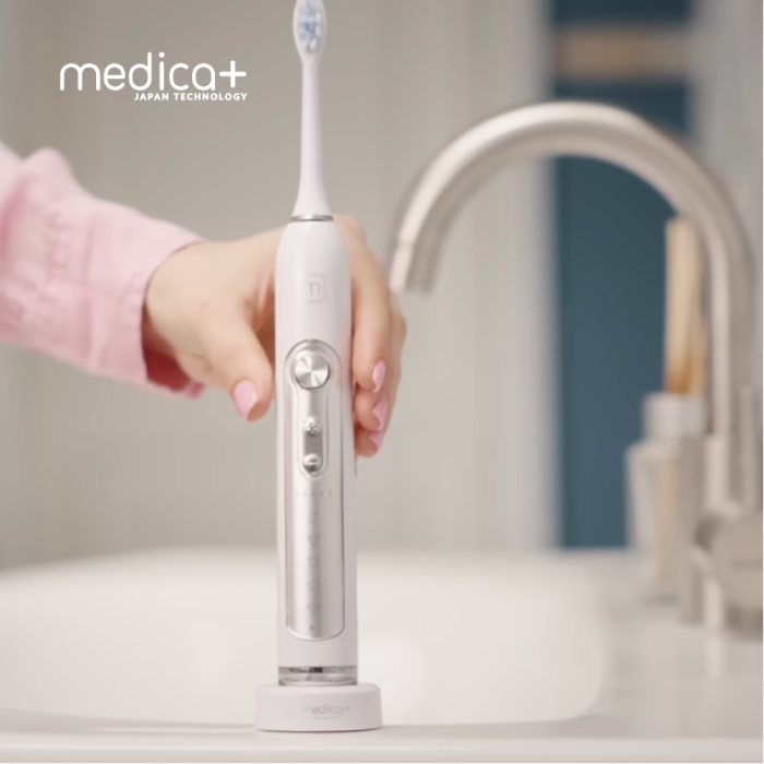 Ультразвуковая зубная щетка Medica+ PROBRUSH 9.0 white