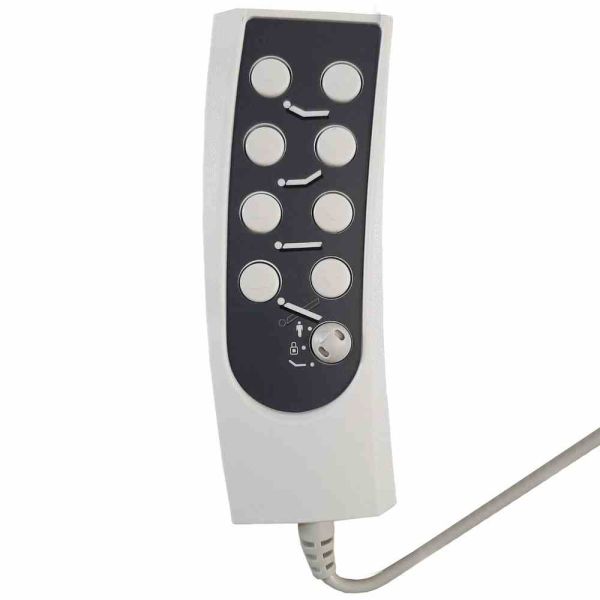 Кровать с электроуправлением и металлическим ложем "TAMI" OSD-91