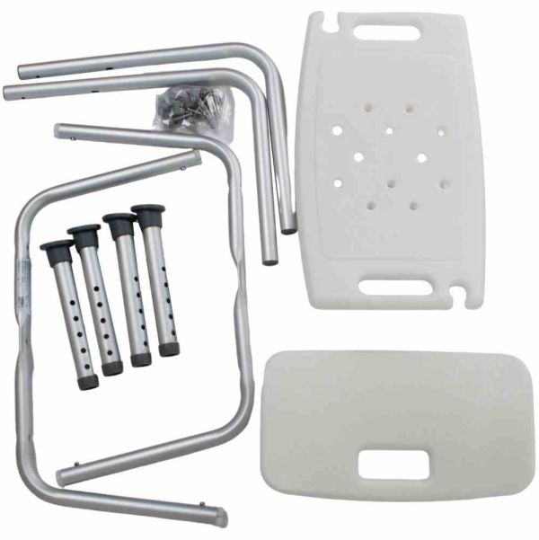 Розбірний стілець для ванної та душу зі спинкою ACSS00