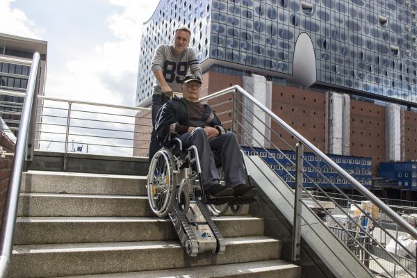 Сходовий гусечний підйомник до 150 кг SUNWA SA-S